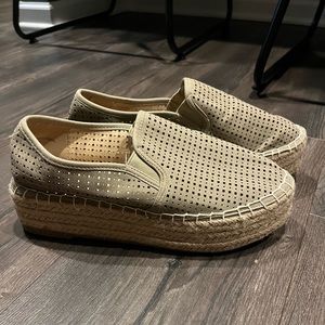 flatform espadrille slip on from altar’d state